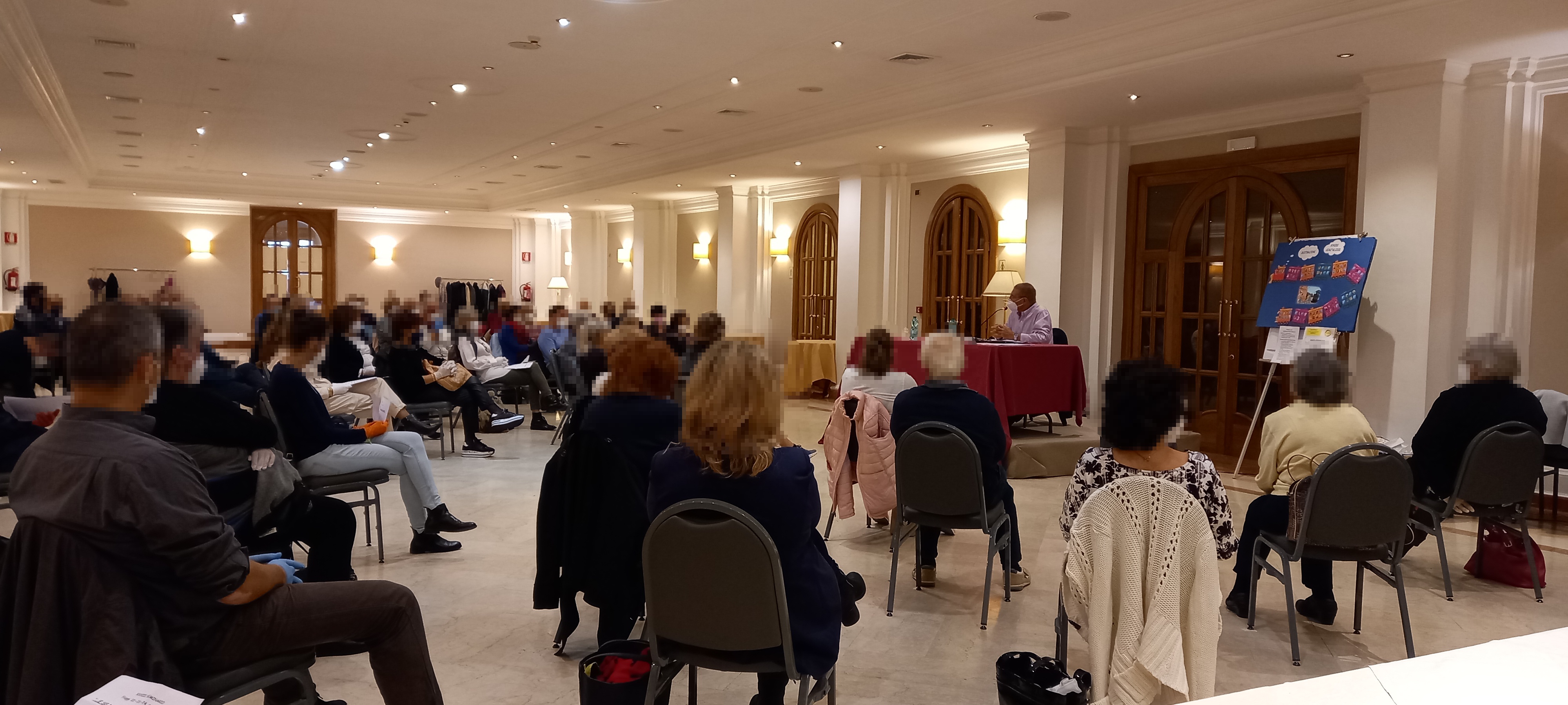 Riunione e condivisione di gruppo